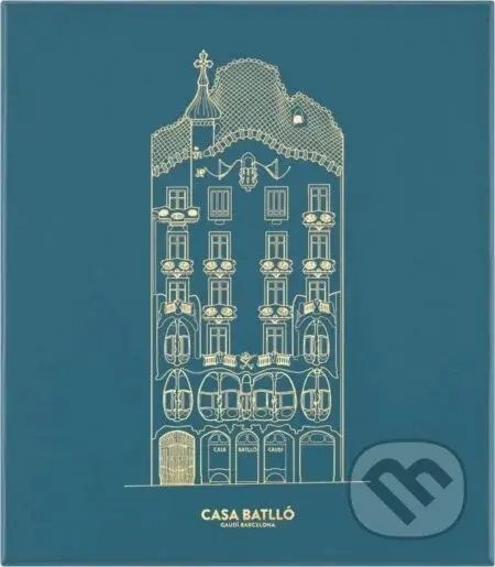 Moleskine - sada Casa Batlló v darčekovej krabici (limitovaná edícia, zápisník (stredný, linajkovaný) + pero Moleskine X Kaweco)