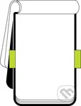 Moleskine - stredný čistý reportérsky zápisník (čierny)
