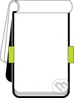 Moleskine - stredný čistý reportérsky zápisník (čierny)