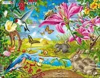 Kvety a včely NB4 - puzzle z kategorie 15 - 60 dílků