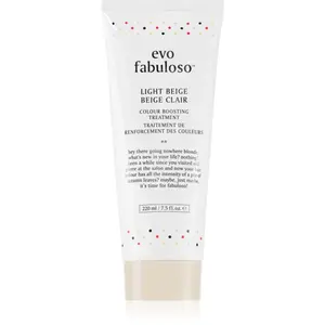 EVO Fabuloso Colour Boosting Treatment kondicionér pre zvýraznenie farby vlasov odtieň Light Beige 220 ml