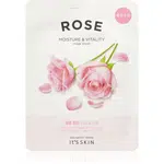 It´s Skin The Fresh Mask Rose plátenná maska s hydratačným a revitalizačným účinkom 20 g