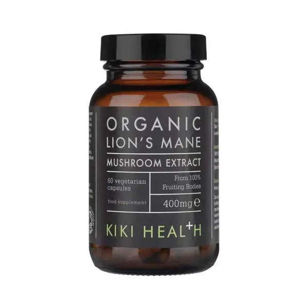 KIKI HEALTH Lion's mane extrakt BIO 60 kapsúl