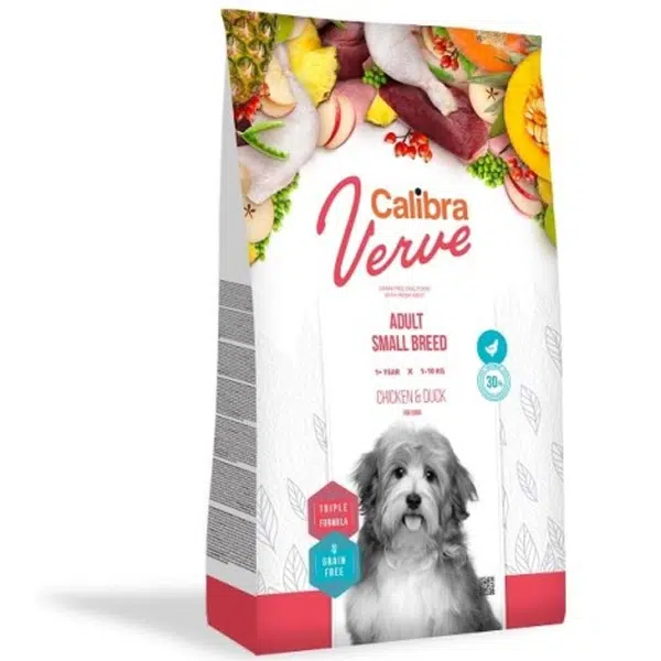 Calibra Dog Verve GF Adult Small Chicken & Duck 6 kg | Granule pre psov
