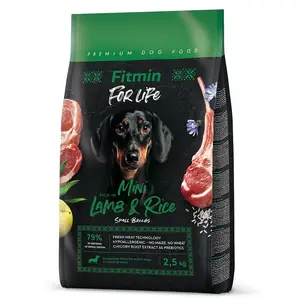 Fitmin Dog For Life Lamb & Rice Mini 2,5 kg | Granule pre psov