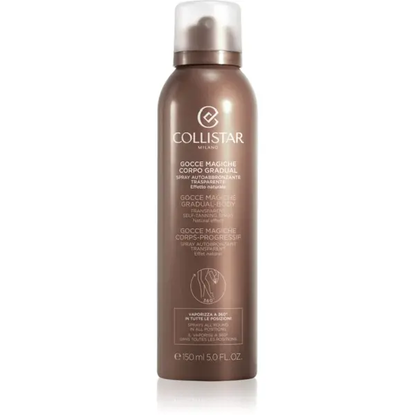 Collistar Gocce Magiche Gradual Body samoopaľovací sprej 150 ml
