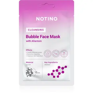 Notino Cleansing Bubble Face Mask with Allantoin čistiaca maska na tvár 20 g