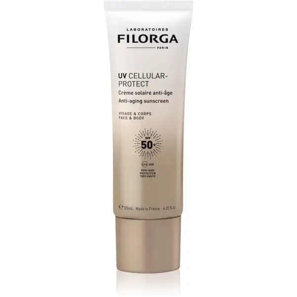 FILORGA UV CELLULAR-PROTECT FACE & BODY opaľovací krém na tvár a telo SPF 50+ 125 ml