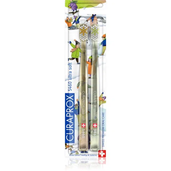 Curaprox CS 5460 Snow Edition zubné kefky ultra soft 2 ks
