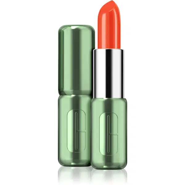 Clinique Pop™ Longwear Lipstick Shine lesklý rúž odtieň Flame Pop 3.9 g