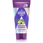 Aussie SOS Blonde & Hydrate hydratačný kondicionér pre blond vlasy 350 ml