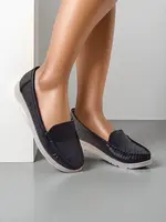 Resti Ladies' perforated moccasins Besset