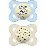 MAM Original Night 0m+ cumlík Boy 2 ks