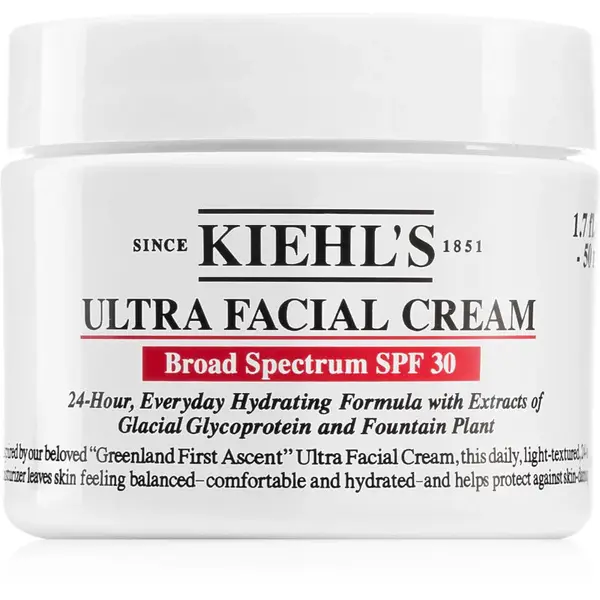 Kiehl's Ultra Facial Cream ľahký hydratačný denný krém SPF 30 50 ml