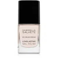 Gabriella Salvete Longlasting Enamel dlhotrvajúci lak na nechty s vysokým leskom odtieň 62 Cream Dream 11 ml