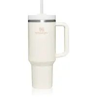 Stanley Quencher H2.O FlowState™ Tumbler tumbler z nehrdzavejúcej ocele s rúrkou veľký Cream Tonal 1180 ml