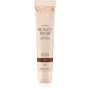 Vita Liberata Beauty Blur Face rozjasňujúci tónovací krém s vyhladzujúcim efektom odtieň Dark 30 ml