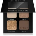 Sigma Beauty Quad paletka očných tieňov odtieň Crème Brûlée 4 g