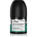 so!flow Men Antiperspirant antiperspirant roll-on pre mužov Tobacco extract scent of Lime with Rosemary 50 ml