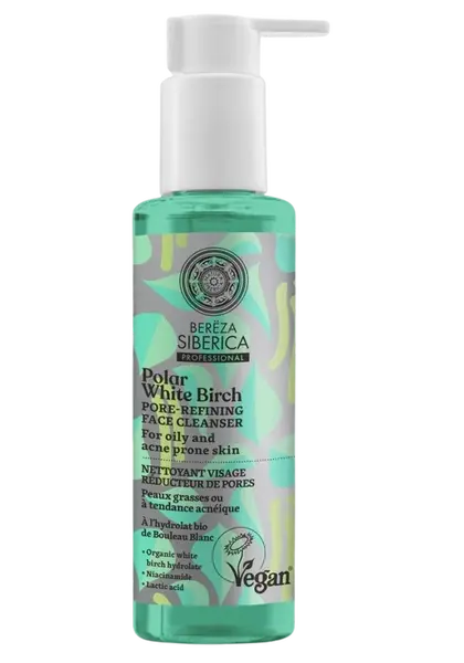 POLAR WHITE BIRCH Čistiaci gél na tvár, ktorý zjemňuje póry 145 ml
