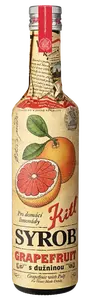 KITL Syrob Grapefruit so šťavou 500 ml