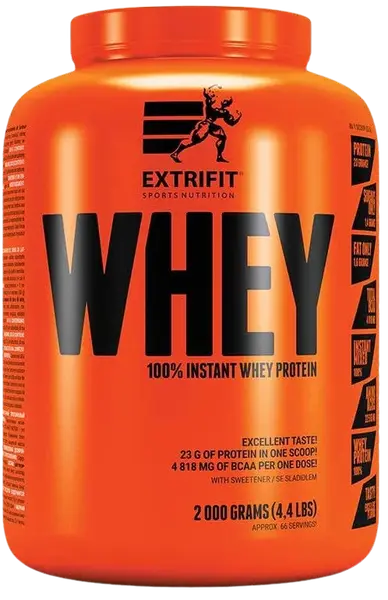 EXTRIFIT 100% Whey protein Slaný karamel 2000 g