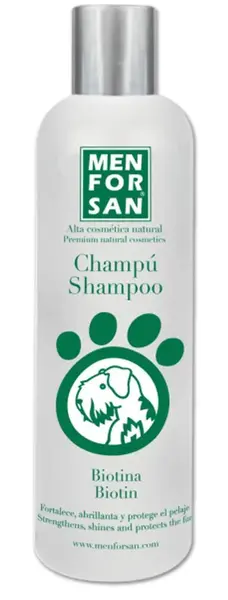 Menforsan přírodní šampon pro psy s biotinem 300ml