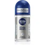 NIVEA MEN Silver Protect guličkový antiperspirant pre mužov 50 ml