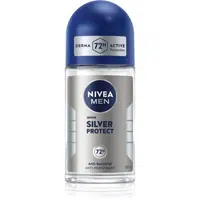 NIVEA MEN Silver Protect guličkový antiperspirant pre mužov 50 ml