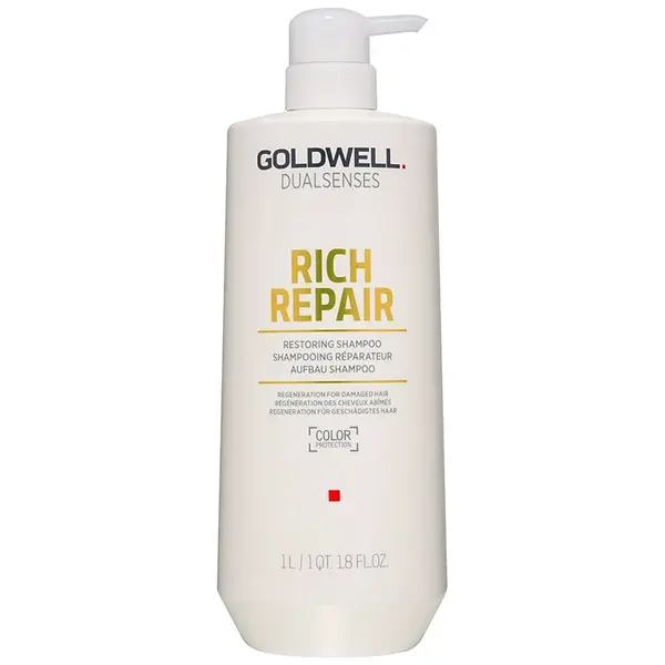 Goldwell Dualsenses Rich Repair obnovujúci šampón pre suché a poškodené vlasy 1000 ml