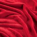 Napínacia plachta na posteľ mikroplyš červená 90 x 200 cm