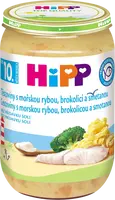 HIPP Príkrm zeleninovo-mäsový Tagliatelle s morskou rybou, brokolicou a smotanou 220 g