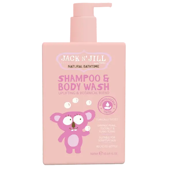 JACK N' JILL Šampón & Sprchovací gél 300 ml