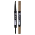 MAYBELLINE NEW YORK NY Express Brow Satin Duo 01 Dark Blonde Ceruzka a púder na obočie duo