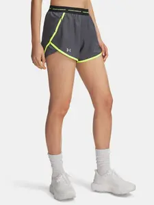 Women's shorts Under Armour UA Fly By 3'' Novelty Short-GRY - Women's