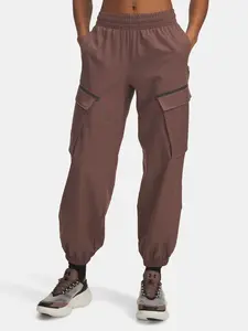Women's Sports Pants Under Armour UA Unstoppable Cargo Pants-BRN - Women's