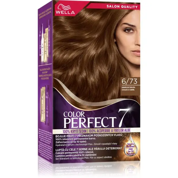 Wella Color Perfect farba na vlasy odtieň 6/73 Toffee Chocolate 1 ks