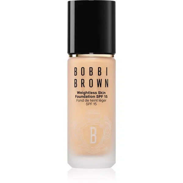 Bobbi Brown Weightless Skin Foundation SPF 15 dlhotrvajúci make-up s hydratačným účinkom odtieň Natural Tan 30 ml