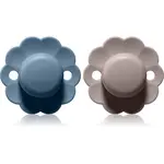 Suavinex Wonder SX Pro Physiological 6-18 m cumlík Gray Clouds + Spring Lake 2 ks