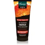 Kneipp Men Energy čistiaci gél 3 v 1 na tvár, telo a vlasy 200 ml