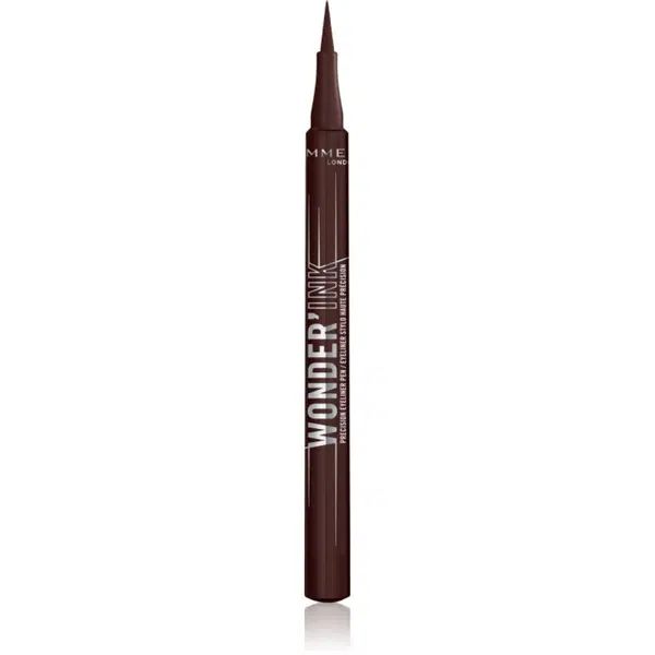 Rimmel Wonder Ink očná linka v pere odtieň 002 Spiced Chestnut 1 ml