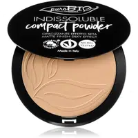 puroBIO Cosmetics Indissouble kompaktný púder s matným efektom odtieň 03 9 g