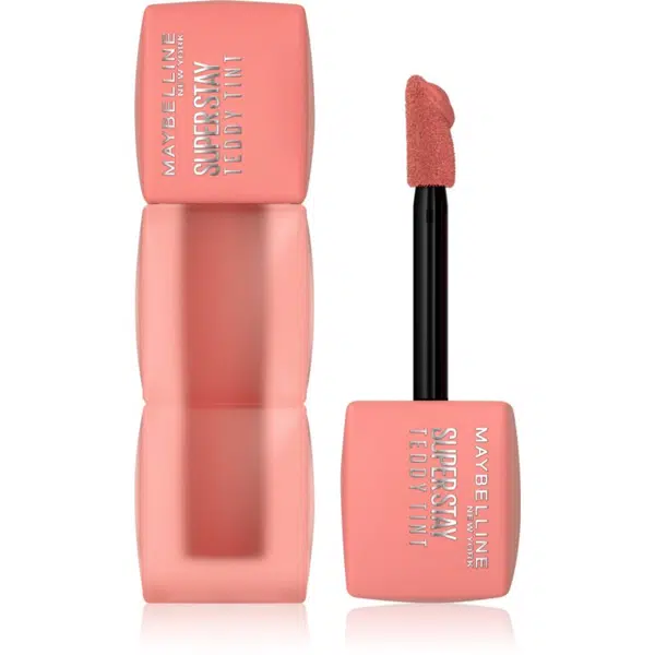 MAYBELLINE NEW YORK SuperStay Teddy Tint dlhotrvajúci rúž s matným efektom odtieň 10 Current Mood 5 ml