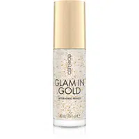 Catrice Glam In Gold Hydrating Primer hydratačná podkladová báza pod make-up s 24karátovým zlatom odtieň 010 Oh My Goldness 30 ml