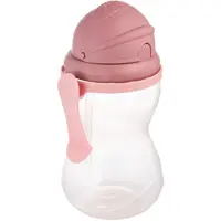 Canpol babies Sport Cup športová fľaša s rúrkou Pink 12m+ 370 ml