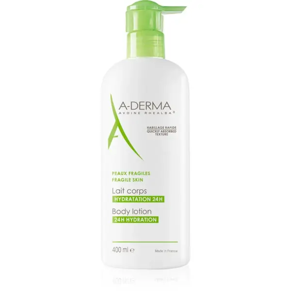 A-Derma Essentials Body Lotion 24h Hydration hydratačné telové mlieko 400 ml