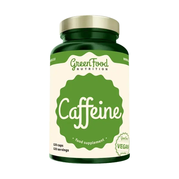 GREENFOOD NUTRITION Kofeín 120 kapsúl