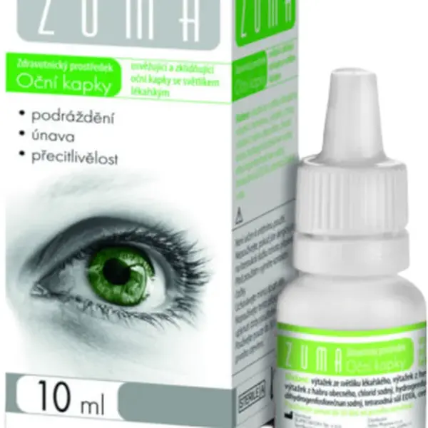 ZUMA Očné kvapky so šperkliakom lekárskym 10 ml