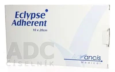 ADVANCIS Eclypse krytie na rany superabsorpčné 10 x 10 cm 20 ks
