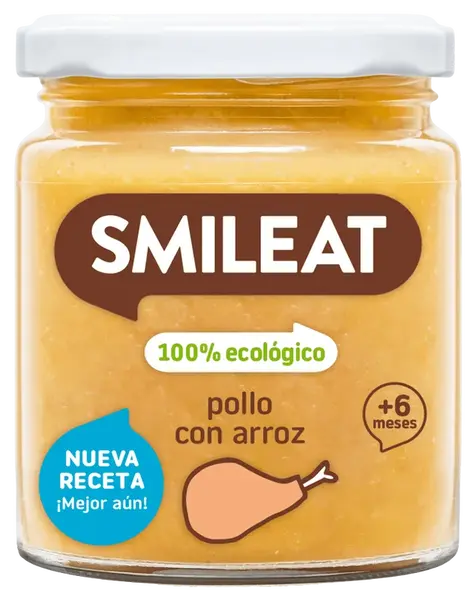 SMILEAT Organic príkrm Kurča s ryžou 230 g